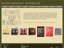 Tablet Screenshot of keithhockin.com